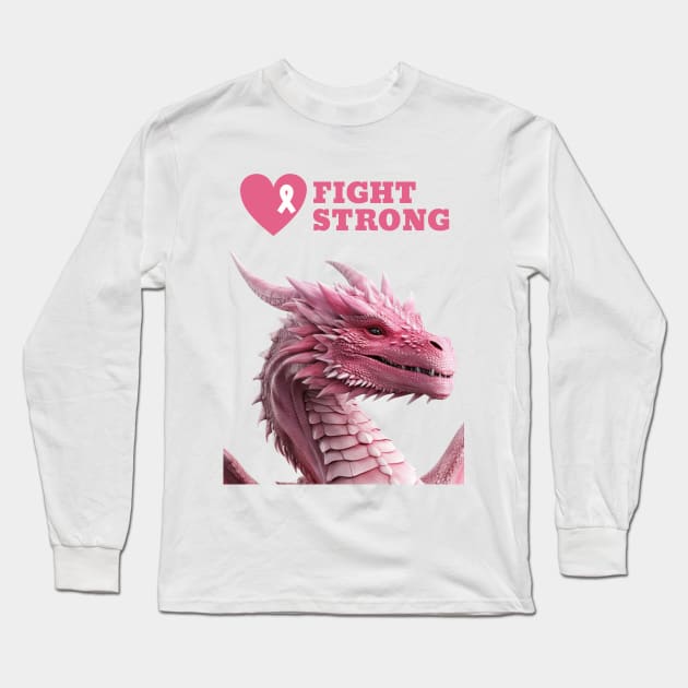 FIGHT STRONG - Destroy Cancer! Long Sleeve T-Shirt by Mystik Media LLC